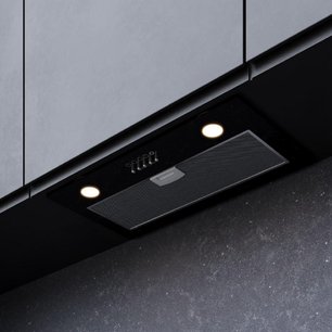 Встраиваемая вытяжка Krona LUISA 600 GLASS BLACK PB фото 2 в Краснодаре