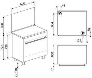 Варочный центр Smeg CX91GM фото 2 в Краснодаре