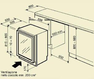 Винный шкаф IP CIR 141 CF фото 3 в Краснодаре