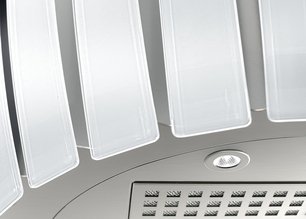 Вытяжка Falmec Prestige 65 Vetro ix (800) Black фото 3 в Краснодаре