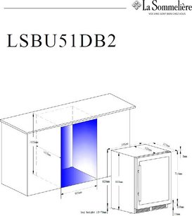Винный шкаф Ла Соммельер LSBU51DB2 фото 4 в Краснодаре Винный шкаф La Sommeliere LSBU51DB2 фото 4 в Краснодаре