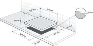 Варочная панель Де Дитрих DPV4605HB фото 3 в Краснодаре Варочная панель De Dietrich DPV4605HB фото 3 в Краснодаре