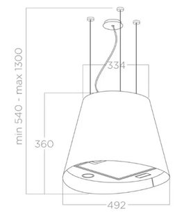 Вытяжка ELICA JUNO URBAN ZINC/F/50 фото 4 в Краснодаре Вытяжка ELICA JUNO URBAN ZINC/F/50 фото 4 в Краснодаре