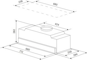 Встраиваемая вытяжка Куперсбуш DEL 8550.0 E фото 2 в Краснодаре Встраиваемая вытяжка Kuppersbusch DEL 8550.0 E фото 2 в Краснодаре