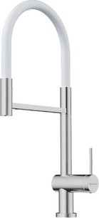 Смеситель Omoikiri KANTO-2 PLUS-SB BN-WH фото