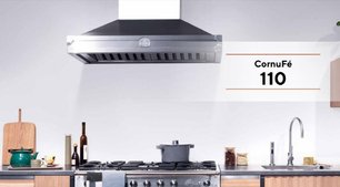 Настенная вытяжка Ля Корню CornuFe 110 фото 2 в Краснодаре Настенная вытяжка La Cornue CornuFe 110 фото 2 в Краснодаре