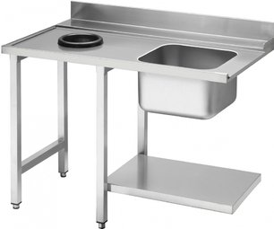 Стол для посудомоечной машины Smeg WT51200SHL фото в Краснодаре