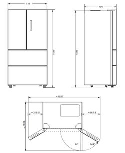 Холодильник Куперсберг NFD 183 DX фото 4 в Краснодаре Холодильник Kuppersberg NFD 183 DX фото 4 в Краснодаре