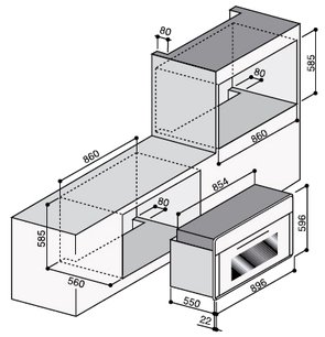 Духовой шкаф Илве D 900-NVG Blue фото 3 в Краснодаре Духовой шкаф Ilve D 900-NVG Blue фото 3 в Краснодаре