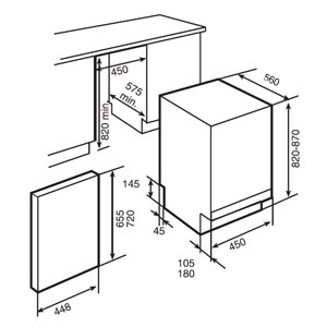Посудомоечная машина Тека DW7 41 FI фото 3 в Краснодаре Посудомоечная машина Teka DW7 41 FI фото 3 в Краснодаре