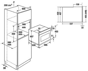 Компактный духовой шкаф с микроволнами Куперсбуш CBM 6550.0 G2 фото 4 в Краснодаре Компактный духовой шкаф с микроволнами Kuppersbusch CBM 6550.0 G2 фото 4 в Краснодаре