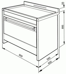 Варочный центр Smeg CS19B-6 фото 2 в Краснодаре