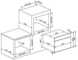 Компактный многофункциональный духовой шкаф Смег SF4120MC фото 2 в Краснодаре Компактный многофункциональный духовой шкаф Smeg SF4120MC фото 2 в Краснодаре