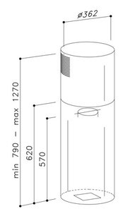 Вытяжка Де Дитрих DHD585XE1 фото 3 в Краснодаре Вытяжка De Dietrich DHD585XE1 фото 3 в Краснодаре