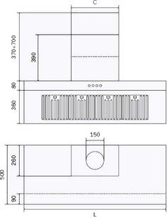 Вытяжка Ilve AGQ120/SS фото 2 в Краснодаре