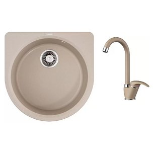 Omoikiri (мойка Akegata 51 SA + смеситель UMI SA) фото в Краснодаре