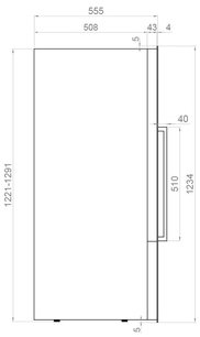 Встраиваемый винный шкаф Pando PVMAV 124-70CRR фото 4 в Краснодаре