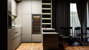 Встраиваемый винный шкаф Мэйвел MV66-KSB1 фото 2 в Краснодаре Встраиваемый винный шкаф Meyvel MV66-KSB1 фото 2 в Краснодаре