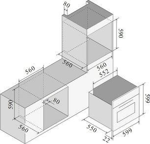 Духовой шкаф Ilve OV60STCT3/BK фото 2 в Краснодаре