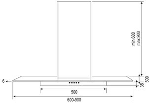 Вытяжка Куперсберг LORA 60 X 4HPB фото 2 в Краснодаре Вытяжка Kuppersberg LORA 60 X 4HPB фото 2 в Краснодаре
