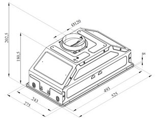 Встраиваемая вытяжка Zigmund Shtain K 356.51 S фото 4 в Краснодаре