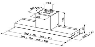 Встраиваемая вытяжка Фабер IN-NOVA PREMIUM X A60 фото 4 в Краснодаре Встраиваемая вытяжка Faber IN-NOVA PREMIUM X A60 фото 4 в Краснодаре