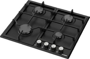 Газовая варочная панель Hyundai HHG 6432 BK фото 2 в Краснодаре