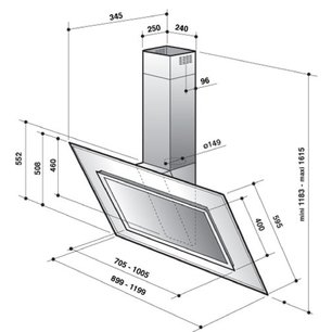 Вытяжка Де Дитрих DHD 793 GB фото 4 в Краснодаре Вытяжка De Dietrich DHD 793 GB фото 4 в Краснодаре