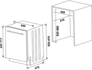 Встраиваемая посудомоечная машина Schaub Lorenz SLG VI4410 фото 2 в Краснодаре