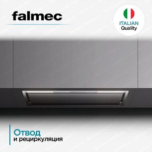 Встраиваемая вытяжка Falmec Design GRUPPO INCASSO PLUS 105 WH фото 2 в Краснодаре