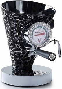 Кофеварка Бугатти DIVA 14431 Silver Black Swarovski фото в Краснодаре Кофеварка Bugatti DIVA 14431 Silver Black Swarovski фото в Краснодаре