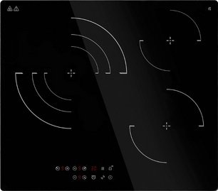 Варочная панель Маунфилд CVCE593TBK фото в Краснодаре Варочная панель Maunfeld CVCE593TBK фото в Краснодаре