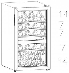 Винный шкаф Ла Соммельер ECS50.2Z фото 2 в Краснодаре Винный шкаф La Sommeliere ECS50.2Z фото 2 в Краснодаре