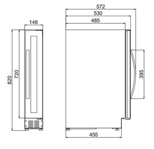 Винный шкаф Дометик E7FG Elegance фото 2 в Краснодаре Винный шкаф Dometic E7FG Elegance фото 2 в Краснодаре