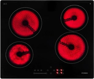 Варочная панель Hyundai HHE 6451 BG фото 2 в Краснодаре