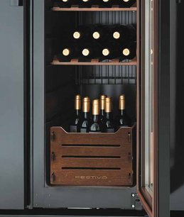 Винный шкаф Festivo 45 VLM 45VLM0570 (черный) фото 3 в Краснодаре