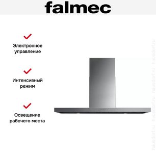 Вытяжка Falmec STREAM STEEL 90 фото 3 в Краснодаре