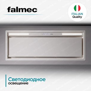 Встраиваемая вытяжка Falmec Design GRUPPO INCASSO PLUS 105 WH фото 3 в Краснодаре