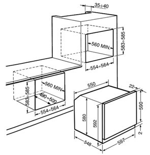 Духовой шкаф Смег SF750AS фото 2 в Краснодаре Духовой шкаф Smeg SF750AS фото 2 в Краснодаре