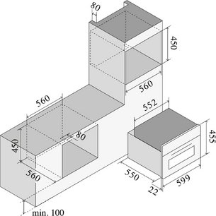Шкаф шоковой заморозки Ilve BC645STC/BK фото 2 в Краснодаре