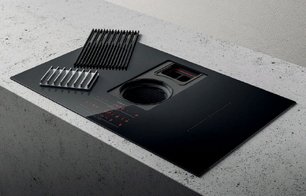 Варочная панель с вытяжкой Элика NIKOLATESLA LIBRA EVO BL/A/83 фото 3 в Краснодаре Варочная панель с вытяжкой Elica NIKOLATESLA LIBRA EVO BL/A/83 фото 3 в Краснодаре