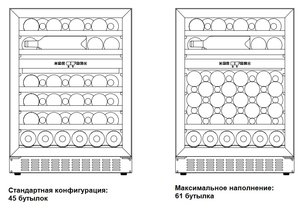 Винный шкаф Dometic E45FG Elegance фото 2 в Краснодаре