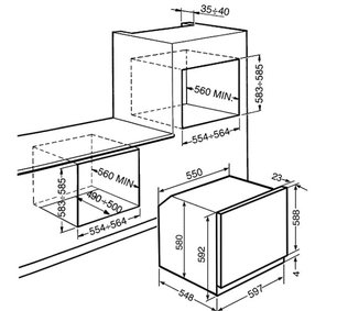 Духовой шкаф Смег SFP6925NPZE1 фото 4 в Краснодаре Духовой шкаф Smeg SFP6925NPZE1 фото 4 в Краснодаре