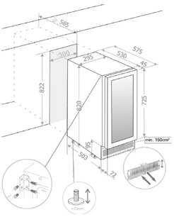 Винный шкаф Пандо PVMB 30-16CRR W фото 2 в Краснодаре Винный шкаф Pando PVMB 30-16CRR W фото 2 в Краснодаре
