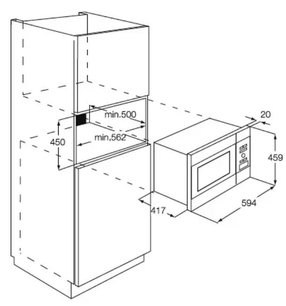 Микроволновая печь AEG MCD2664E-M фото 3 в Краснодаре