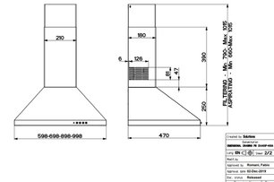 Вытяжка Фабер STRIP SMART PB X A90 фото 3 в Краснодаре Вытяжка Faber STRIP SMART PB X A90 фото 3 в Краснодаре
