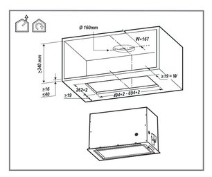 Встраиваемая вытяжка Де Дитрих DHG1542X фото 4 в Краснодаре Встраиваемая вытяжка De Dietrich DHG1542X фото 4 в Краснодаре