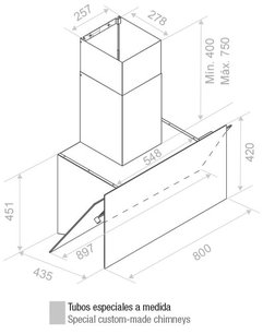Вытяжка Пандо P-730/90 CR NE V. 1050 SEC PLUS фото 2 в Краснодаре Вытяжка Pando P-730/90 CR NE V. 1050 SEC PLUS фото 2 в Краснодаре