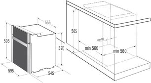 Духовой шкаф Кертинг OGG 742 CSX PRO фото 2 в Краснодаре Духовой шкаф Korting OGG 742 CSX PRO фото 2 в Краснодаре