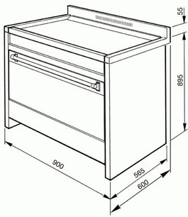 Варочный центр Smeg A1P-9 фото 2 в Краснодаре